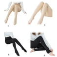 thumbnail image 6 of Women Leggings Winter Thick Warm Fleece Lined Thermal Stretchy Leggings Pants, High Full Length Thermal Leggings, 6 of 8