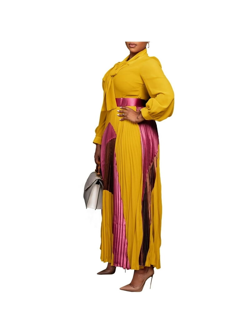 long flowing dresses casual Women Cotton Dress Soft Casual Loose Robes Long Sleeves Tunics Dress Boho Maxi Dresses Customized Dress Plus Size Clothing Linen Dress