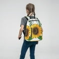 thumbnail image 4 of Japuie Sunflowers (2) Print Hiking Backpack,Waterproof and Wear-resistant Daypack,Lightweight Packable Backpack,Casual Shoulder Bag,Travel Laptop Backpack,College Bookbags, 4 of 7
