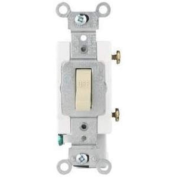 Leviton R01CS120-2I Iv 1Pole Grnd Switch