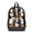 Cartoon Dog Polka Dots Black, variant on Clear School Backpack for Boys Girls, 17 Inch Transparent Bag Heavy Duty PVC & Polyester Bookbag for Boys Girls, Lightweight Travel Daypack for College, Cartoon T-Rex Dinosaur ATV Pattern