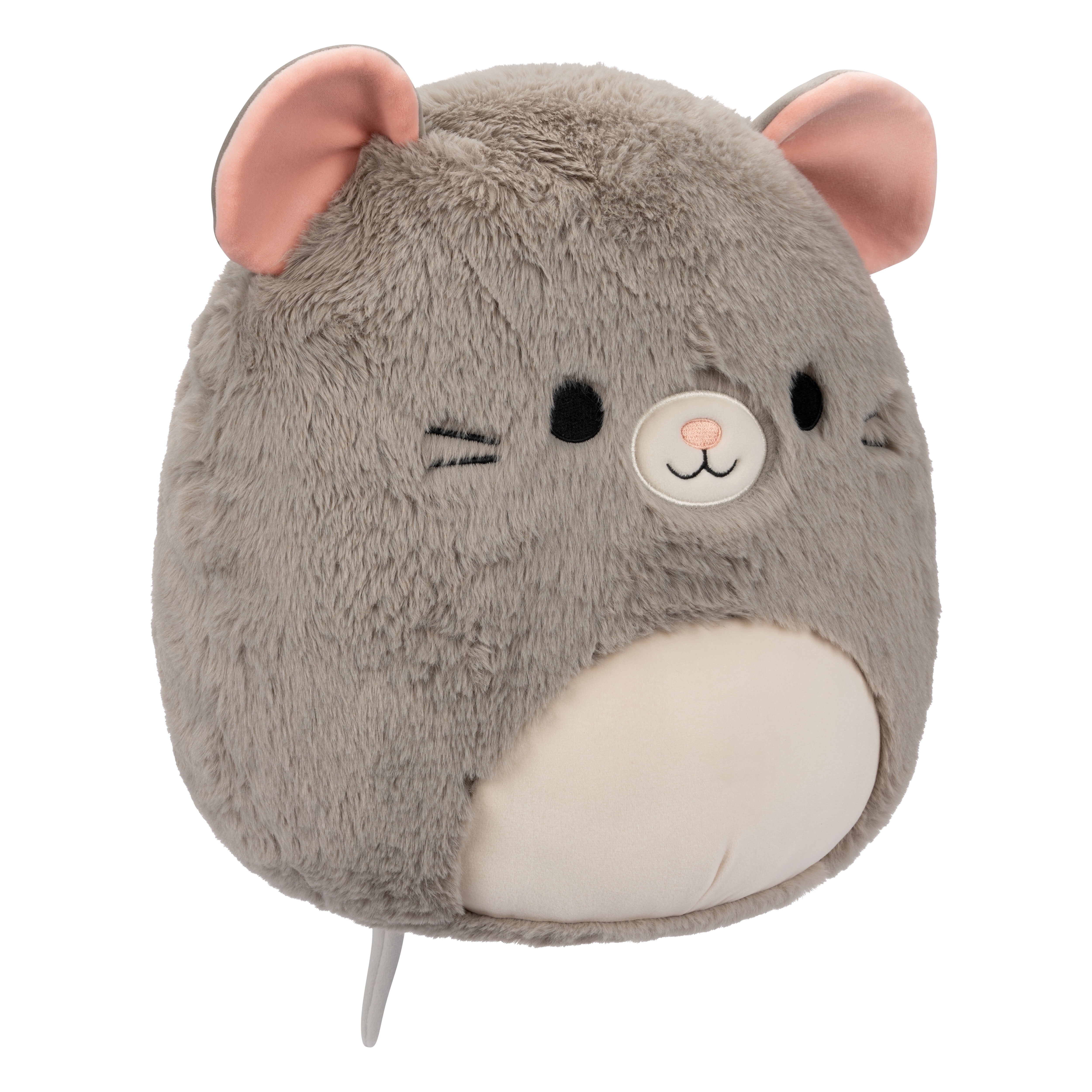 Squishmallows FuzzAMallow Official 5 inch Misty the Grey Mouse - Child's Ultra Soft Plush Toy