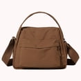 thumbnail image 5 of Crossbody Bags for Women Versatile Multi -Pocket Handbag with Zipper Top Handle Shoulder Bag Adjustable Strap for Shopping Work School & Daily Use (Coffee), 5 of 7