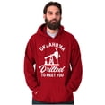 thumbnail image 5 of Oklahoma OK Pun Drilled to Meet You Hoodie Sweatshirt Women Men Brisco Brands 2X, 5 of 6