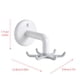 thumbnail image 3 of Ganchos de cocina giratorios de 360° con 6 garras giratorias, adhesivos para colgar utensilios de cocina, herramientas, toallas y cuchillos., 3 of 6