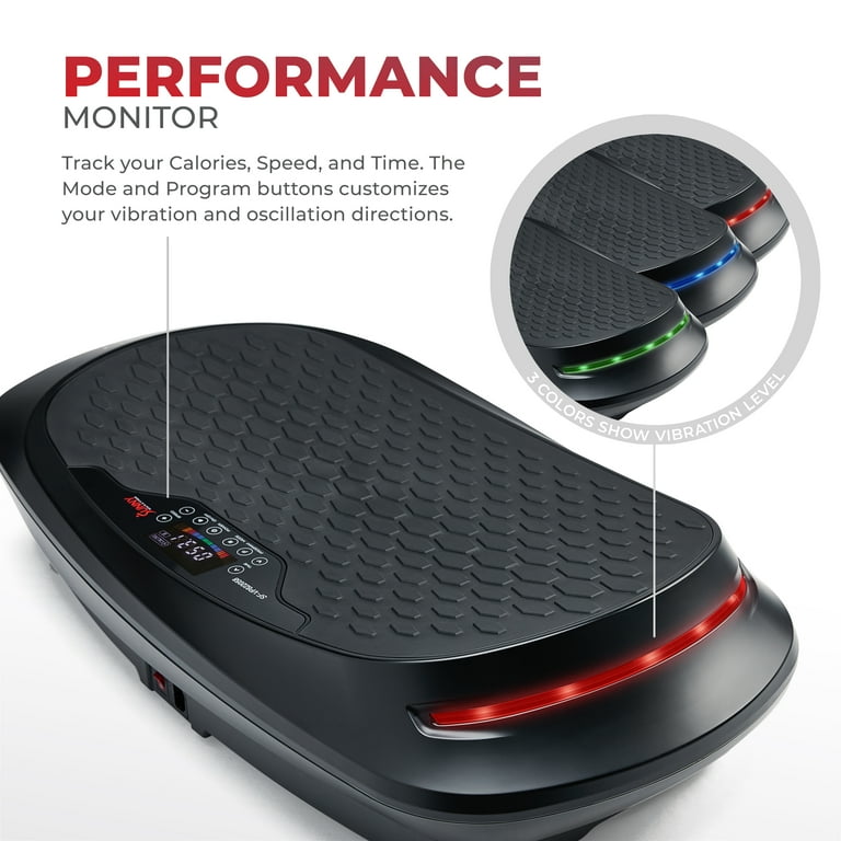 Sunny Health Fitness Fitboard 4D Vibration Platform Exercise Machine SF VP822058