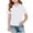 #37White, variant on Girls Short Sleeve Polo Shirts Kids School Uniform Pique Polo Shirt 5-14 Years Gray 120