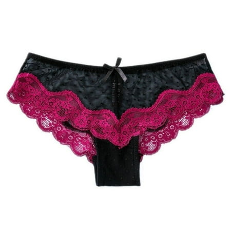 

Woman Panties Lace Breathable Soft Lingerie Female Briefs Panty Transparent Women s Underpants
