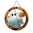 thumbnail image 3 of “Halloween Clown Wooden Door Sign Home Decor for October Festivities”, 3 of 6