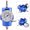 thumbnail image 2 of Regulador de presión de combustible, kit de manguera de manómetro del regulador de presión de combustible, manómetro ajustable de 0-140 psi (azul) Kuyhfg Sin marca, 2 of 5