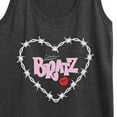 thumbnail image 3 of Bratz - Bratz Original Logo - Barbed Wire Heart - Women's Racerback Tank Top, 3 of 5