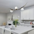 thumbnail image 2 of VONN Chianti 54" ETL Certified Integrated LED Aluminum Chandelier -Antique Brass, 2 of 7