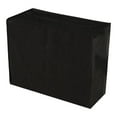 thumbnail image 4 of Dualoai Dust Cover Fits Vertical 4 Fold Bed , Black for Guest Bed Storage Protective 90cm Wide, 4 of 9
