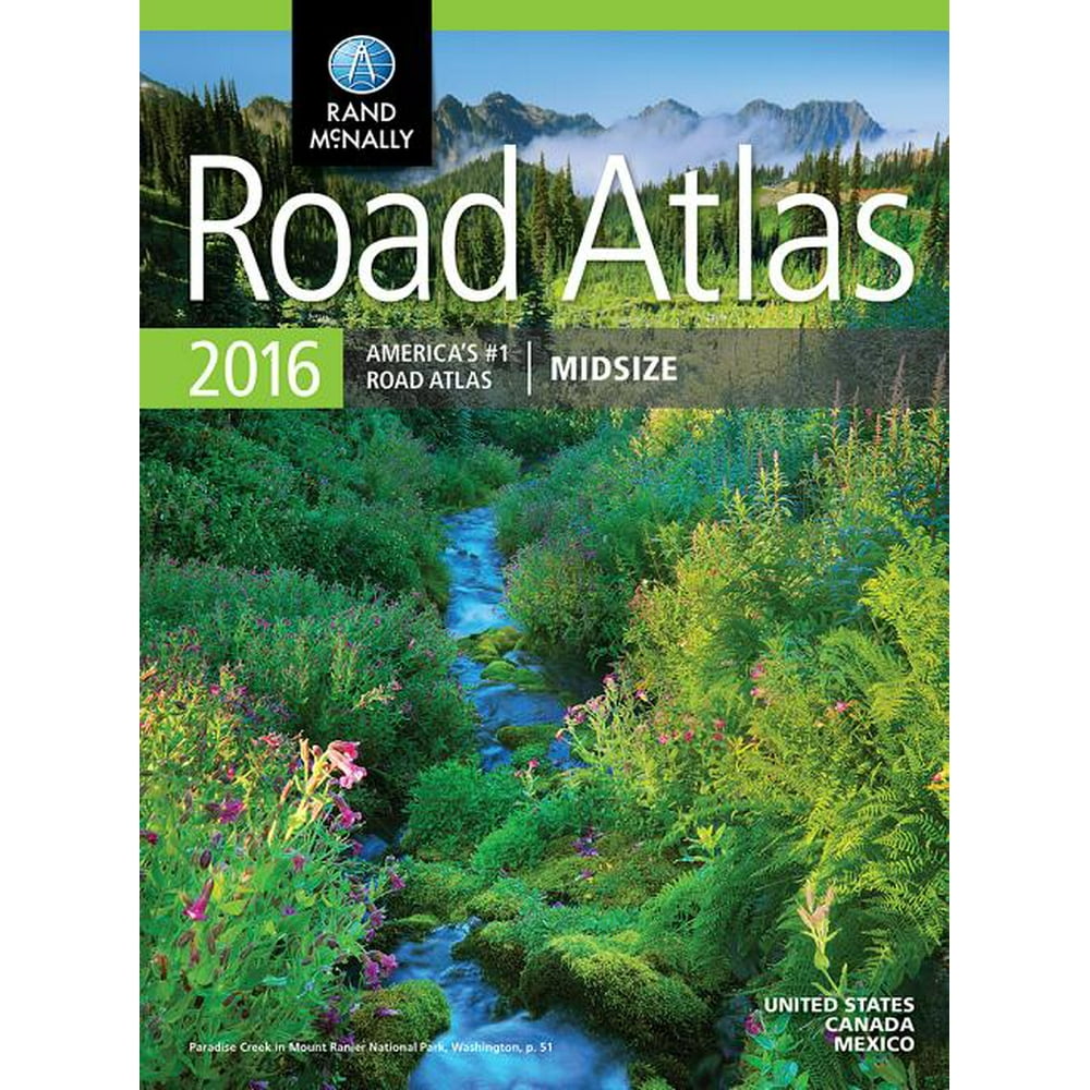 Rand McNally Road Atlas Midsize