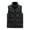 Black#1, variant on Mens Lightweight Down Vest Stand Collar Quilted Gilet Sleeveless Jacket Winter Warm Puffer Coat with Pockets Outwear
