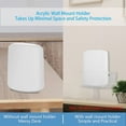 thumbnail image 2 of Labymos 1 Pack Acrylic Wall Mount Bracket Compatible with Orbi Dual Band WiFi 6, 2 of 6