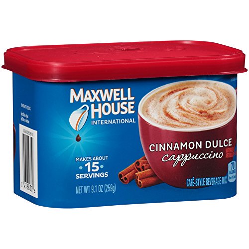 Maxwell House International Cafe Flavored Instant Coffee, Cinnamon