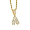 thumbnail image 2 of SEPARQI Initial Letter Pendant Necklaces with Zircon Stones for Women, Fashion Jewelry for Parties & Birthdays with Gift Box，Gifts for Valentine's Day Jewellery Chains, 2 of 8