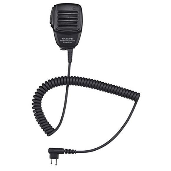 Micrófono de Altavoz Yaesu Negro Compacto para FT-65, FT-25 y FT-4X/V