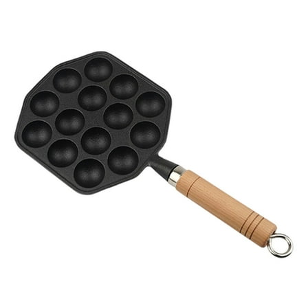EXHUMKY Frying Pan Cast Iron Heat Preservation Cooking 1Set