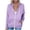Z16-Purple, variant on XINPING Women's Anti-UV Clothes Lightweight Plus Size Sun Protection Clothes Quick Dry Outdoor Zipper Jackets for Summer