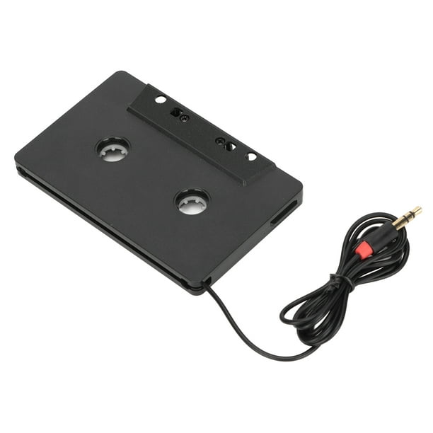 Adaptateur de cassette Peahefy, adaptateur de cassette de voiture,  adaptateur de cassette stéréo de voiture lecteur CD MD MP3 MP4 vers audio  auxiliaire 3,5 mm pour téléphone portable 