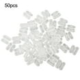 thumbnail image 1 of Blind Pull Cord Connector Clips for Plastic Chain Roller Roman Vertical Curtain 50Pcs, 1 of 10