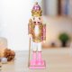 thumbnail image 1 of Figuras de Cascanueces de Navidad BLESIY de Madera 30 cm Rosa, 1 of 8