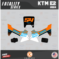 thumbnail image 3 of Kalair GFX Graphics Kit for Ktm ELECTRIC MINI SX-E2 (2024) Fatality Series, 3 of 4