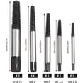 thumbnail image 5 of Jinsinto 5 Pieces Bolt Extractor Kit, Stud Extractor Set for Removing Damaged Fasteners Bolt Screws (Diameter 2-7.5 mm), 5 of 5