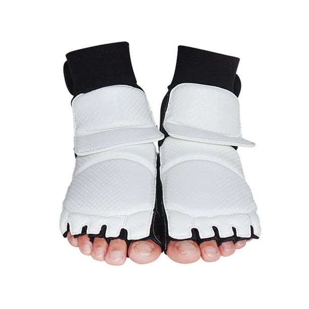 Protector de pie de Taekwondo PU EVA Tejido de Punto TKD Instep Gear Training Match Foot Guard Guantes para Taekwondo Bolsas de Boxeo Artes Marciales ANGGREK Otros