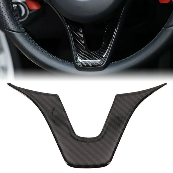Carbon Fiber Steering Wheel Trim For Mercedes For Benz Cla Gla For Glc A B C E Class