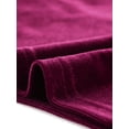 thumbnail image 5 of INSPIRE CHIC Valentine's Day Velvet Jackets for Women's 3/4 Sleeve Open Front Velvet Cardigan L Purple Red, 5 of 6