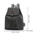 thumbnail image 4 of Women Backpack Casual Retro Canvas Travel Backpack School Bag Bookbag Purse, 4 of 6