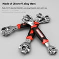 thumbnail image 4 of 52-in-1 Multifunctional Socket Wrench Kit with 360-Degree Rotation, 8-21mm Size Range, 8-in-1 Augmented Design, High-Quality Durable Construction, Magnetic Red-Black Handle (12-19mm), Compact &, 4 of 6