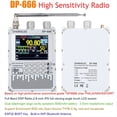 thumbnail image 2 of Radio de Banda TEF6686 con Pantalla Táctil IPS de 2,8 Pulgadas y Receptor de Alta Sensibilidad. Radio FM de Banda , Corta, Media y Corta., 2 of 5