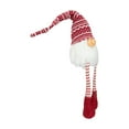 thumbnail image 3 of Northlight Smiling Gnome with Dangling Legs Christmas Figure - 29" - Red and White, 3 of 4