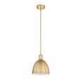 thumbnail image 2 of 4500P8-CB-Z-Lite-Sawyer - 1 Light Pendant In Industrial Style-10 Inches Tall and 8.25 Inches Wide-Classic Brass Finish, 2 of 2