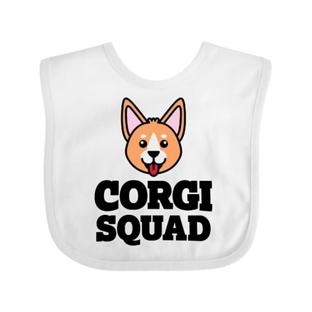 

Inktastic Dog Corgi Squad Gift Baby Boy or Baby Girl Bib