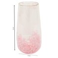 thumbnail image 3 of Florero Home Trends de Cristal Transparente Floral Rosa, 3 of 4