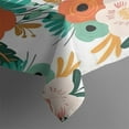thumbnail image 3 of Cute Spring Flower Tablecloth,Oil Proof Spill Proof Polyester Table Cover for Rectangle Tables,Durable Tablecloth Fitted Tablecloths for Camping Dining Buffet Parties, 3 of 5