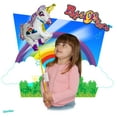 thumbnail image 2 of Ballooniacs Unicorn Air-Filled Balloon by Deluxebase. Colorful Inflatable Party Decoration, 2 of 3