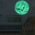 thumbnail image 4 of Halloween Wall Sticker PVC Pumpkin Castle Bat Luminous Moon Sticker Wall Decor, 4 of 10