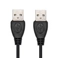thumbnail image 4 of Deyuer High Quality 0.5m 480 Mbps USB 2.0 A Male to Male Extension Data Cable Cord,Black, 4 of 6