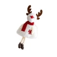 thumbnail image 3 of Muñeco colgante de de Navidad, adorno de de Navidad, colgantes decorativos de felpa, muñeco de peluche, decoraciones para fiesta Alce Macarena colgante de árbol, 3 of 6