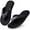 Black, variant on Harvest Land Comfortable Flip Flops for Men Arch Support Thong Sandals Non Slip Summer Beach Shoes Gray Size 9 Males