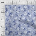 thumbnail image 1 of oneOone Polyester Lycra Light Lavender Blue Fabric Hexagon Geometric Sewing Craft Projects Fabric Prints By Yard 56 Inch Wide, 1 of 4