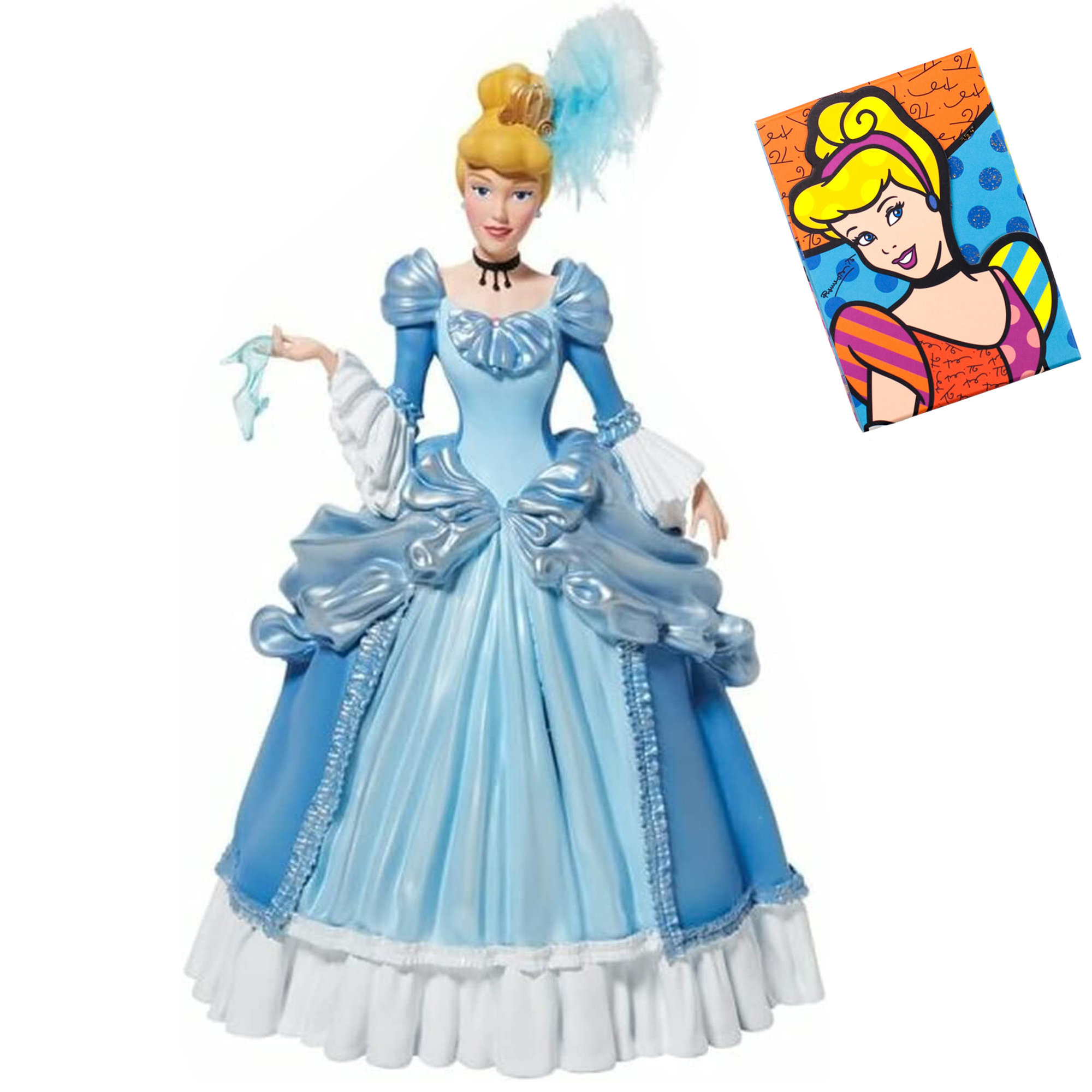 Cinderella Disney Showcase Rococo 9.5 In Figurine & Bonus Cinderella ...