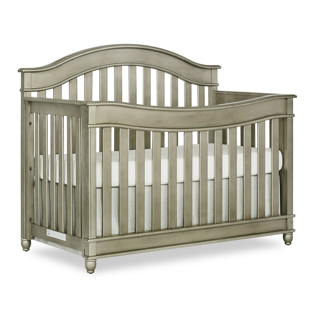 Evolur Hampton 5 in 1 Lifestyle Convertible Crib, Antique Bronze