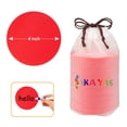 thumbnail image 3 of Alfombra Circles IKAYAS, 60 unidades, 10 cm, con puntos rojos, 3 of 5